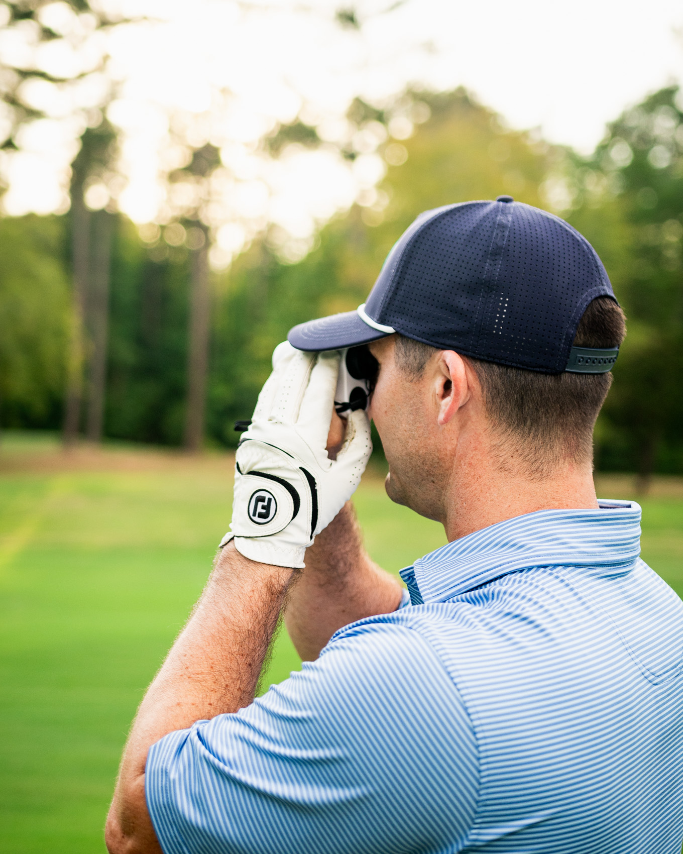 Players out on the course